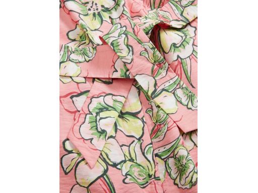 B.P.C kombinezon kolorowy w kwiaty z kołnierzykiem 34.