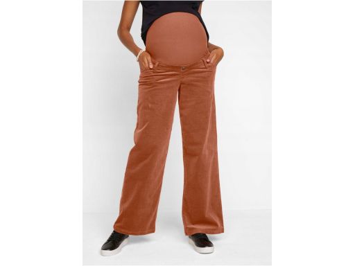 B.P.C spodnie ciążowe sztruksowe rude r.36
