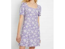 B.P.C sukienka fioletowa w kwiaty r.52/54
