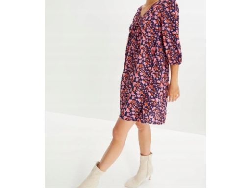 B.P.C sukienka w kwiatuszki luźna r.44