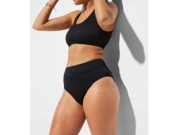 B.P.C bikini czarne prążkowany materiał r.46