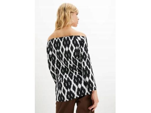 B.P.C bluzka carmen we wzory r.36/38