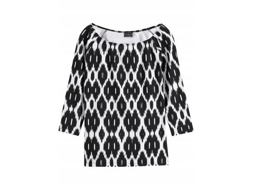 B.P.C bluzka carmen we wzory r.36/38