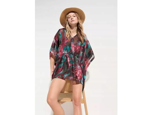 B.P.C plażowa tunika kolorowa z regulacją w pasie r.44/46