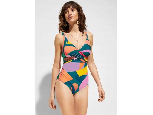 B.P.C kostium jednoczęściowy z kolorowymi wzorami ^40