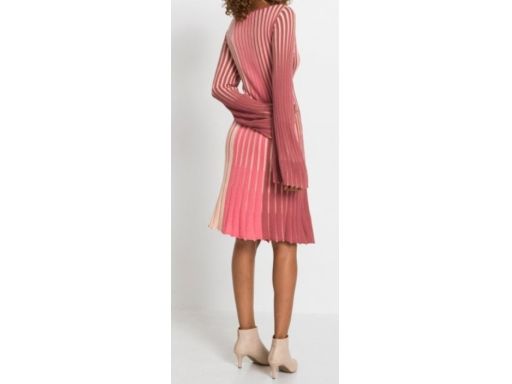 B.P.C sukienka midi plisowana dzianina ^40/42