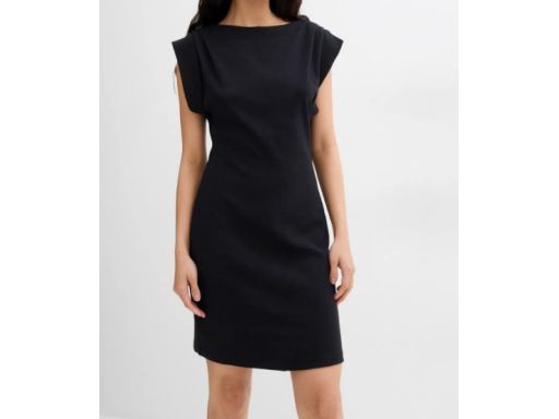 B.P.C czarna sukienka mini z bawełny r.40/42