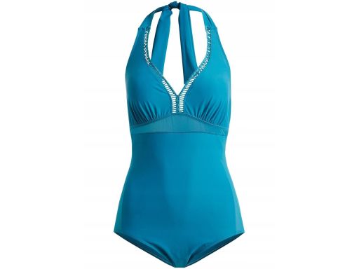 B.P.C kostium kąpielowy shape z siateczką morski 42.