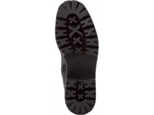 Marco Tozzi botki skóra naturalna ciemna zieleń 38