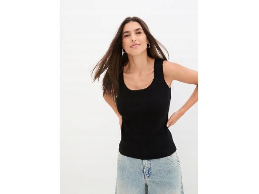 B.P.C top dzianinowy czarny r.36/38