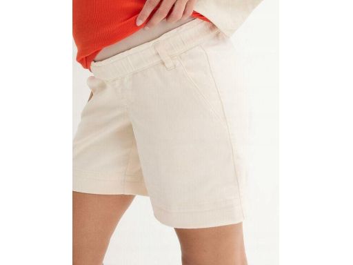 B.P.C spodenki ciążowe do połowy uda beżowe bawełna 40