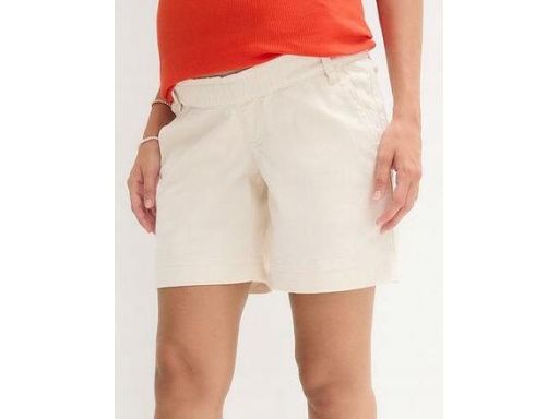 B.P.C spodenki ciążowe do połowy uda beżowe bawełna 40