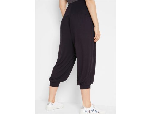 B.P.C spodnie 3/4 haremki czarne ^40/42