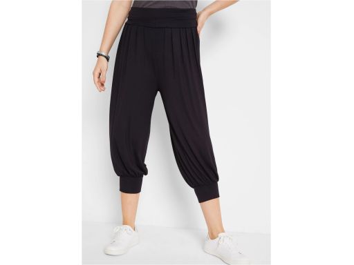 B.P.C spodnie 3/4 haremki czarne ^40/42