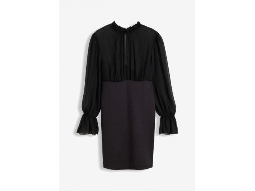 B.P.C sukienka czarna z siateczką r.40