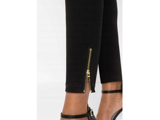 B.P.C kombinezon czarny ze złotymi zamkami 40.