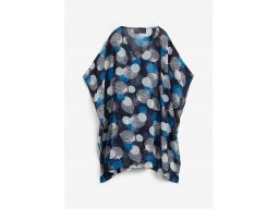 B.P.C sukienka plażowa tunika szyfonowa we wzory 44/46.