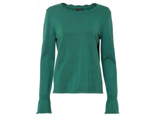 B,P.C sweter zielony modne rękawy r.52/54