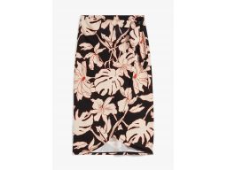B.P.C spódnica midi kopertowa we wzory ^52/54