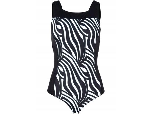 B.P.C kostium kąpielowy czarny zebra ^44