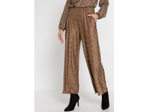 B.P.C spodnie 7/8 z połyskującego materiału 36/38.