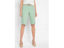 B.P.C bermudy damskie eleganckie zielone 54.
