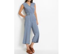 B.P.C Kombinezon niebieski indygo elegancki r.38