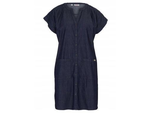 B.P.C prosta sukienka jeansowa granatowa r.44