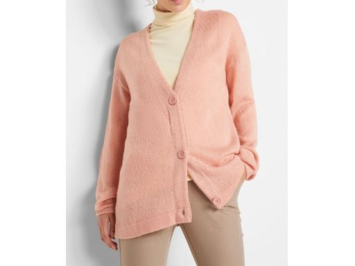 B.P.C sweter rozpinany jasny pudrowy róż r.48/50