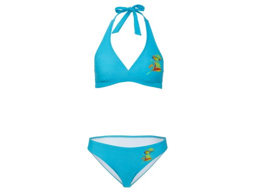 B.P.C bikini wiązane na szyi niebieskie ^38