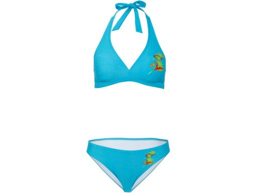 B.P.C bikini wiązane na szyi niebieskie ^38