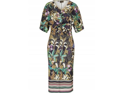 B.P.C sukienka midi z nadrukiem r.36/38