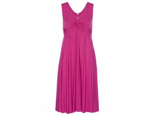 B.P.C sukienka różowa z marszczeniem 40/42.