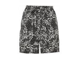 B.P.C szorty czarno-białe we wzorek z wiskozy 36.