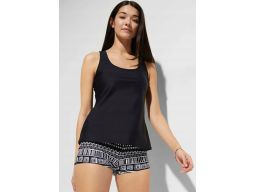 B.P.C tankini 2-elementowe top i bokserki kąpielowe ^48