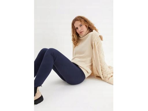 B.P.C legginsy termiczne damskie granatowe r.40/42