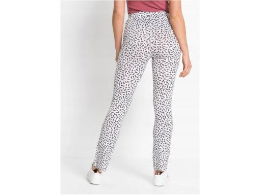 B.P.C legginsy rozkloszowane z nadrukiem r.32/34