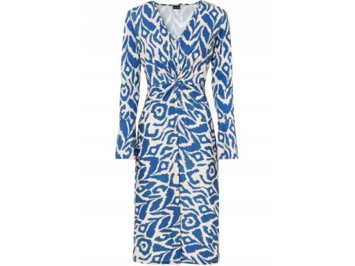 B.P.C sukienka midi z nadrukiem r.40/42