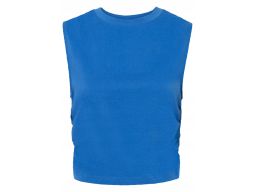 B.P.C szafirowa krótka bluzka top 40/42.