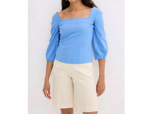 B.P.C bluzka bawełniana niebieska 52.