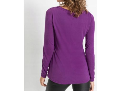 B.P.C bluzka 2w1 Myszka Mickey świąteczna fioletowa ^40/42