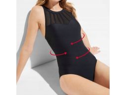 B.P.C kostium kąpielowy modelujący czarny r.38