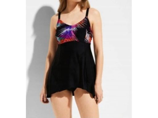 B.P.C sukienka kąpielowa z kolorowym wzorem 40.