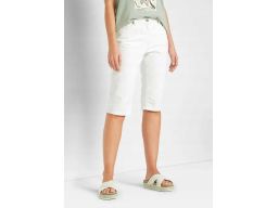 B.P.C białe jeansowe bermudy damskie r.46