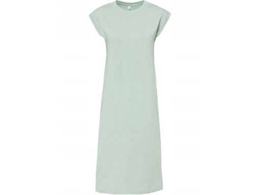 B.P.C sukienka midi shirtowa miętowa ^52/54