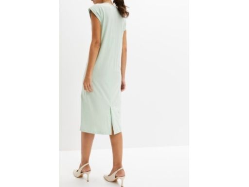 B.P.C sukienka midi shirtowa miętowa ^52/54