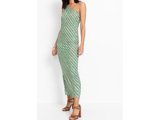 B.P.C długa sukienka na jedno ramię ^44/46