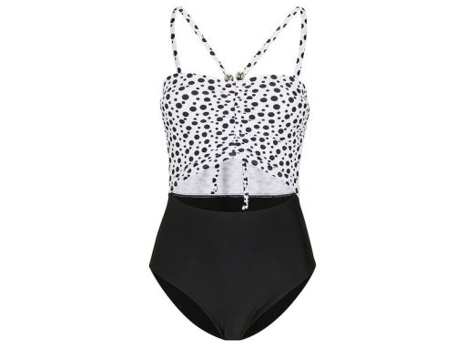 B.P.C kostium jednoczęściowy z nadrukiem oraz wycięciem r.40