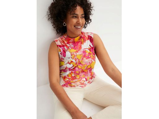 B.P.C bluzka kolorowa lejąca r.40/42