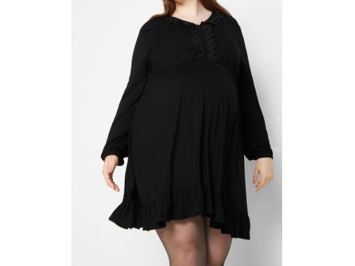 B.P.C sukienka ciążowa i do karmienia czarna ^52/54